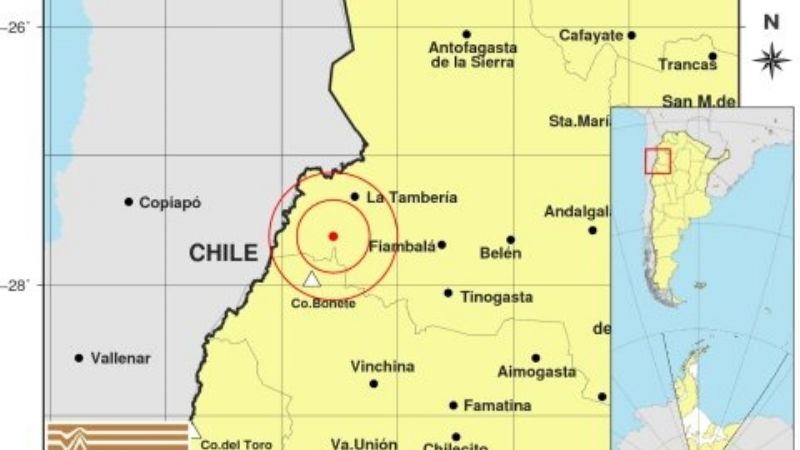 Dos temblores en el Oeste