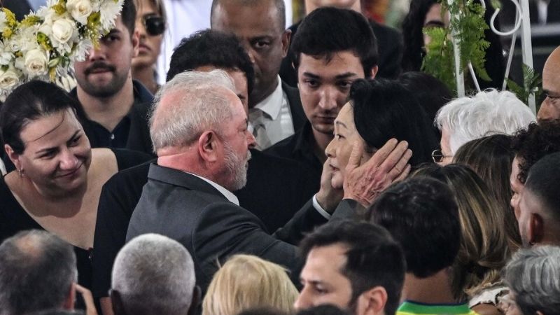 Pelé: “Lula” asistió al sepelio; pero hubo notorias ausencias