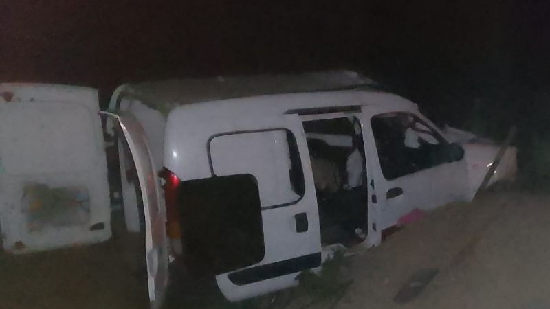 Grave choque vehicular en Saujil con 5 heridos