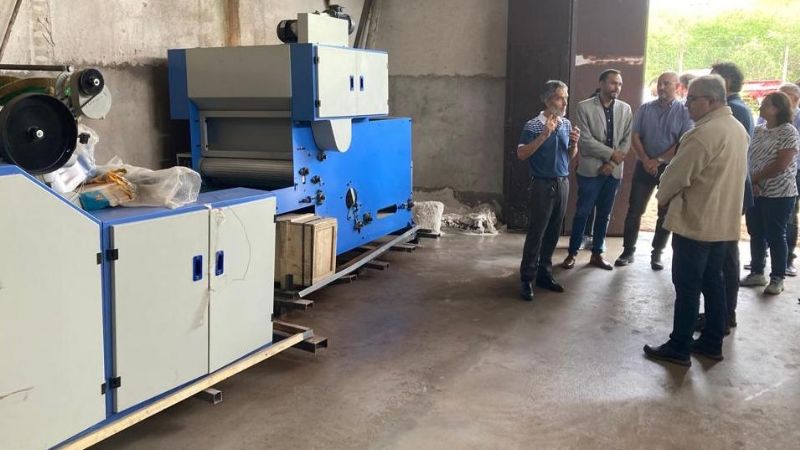 Una máquina para potenciar el tejido de vicuña