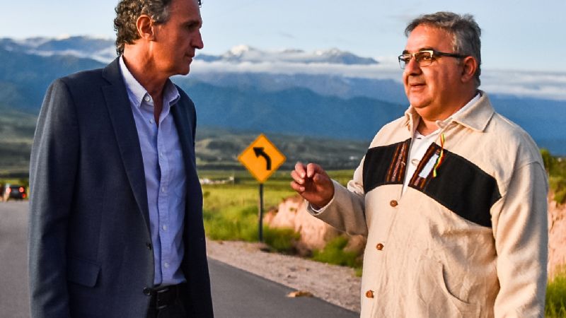 Culminó la pavimentación de la ruta 1 entre Singuil y Las Chacritas