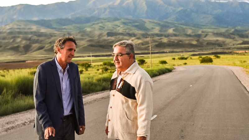 Culminó la pavimentación de la ruta 1 entre Singuil y Las Chacritas