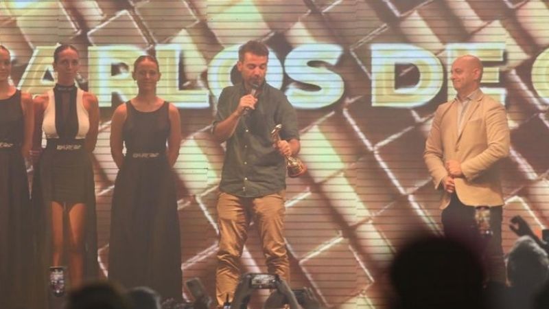 Pedro Alfonso ganó el Oro en los Premios Carlos 2023