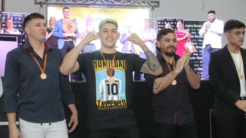 El catamarqueño "Pacman" Corzo, 9no. en el ranking de la AMB