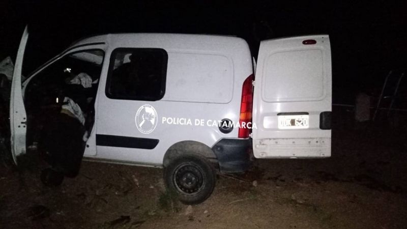 Vehículo con seis personas chocó contra un animal en la ruta
