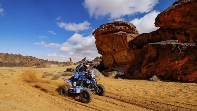 Triunfo argentino en la etapa 5; Moreno Flores en Quads