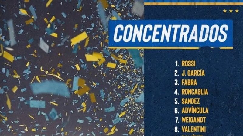 La “5” de Boca en la espalda "justa", la de Alan Varela