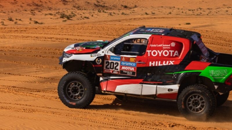 Al Rahji ganó en autos y se suspendió en motos y quads