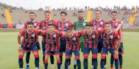 SAN LORENZO con la última formación que presentó en el estadio 