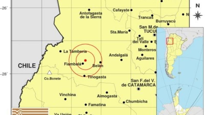 Temblor en el Oeste