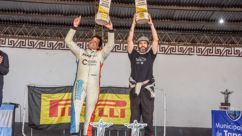 Andrés Lucich ganó el Rally de Tapso