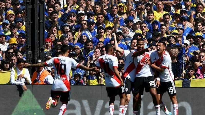 River le ganó a Boca y festejó en La Bombonera