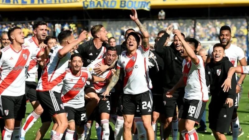 River le ganó a Boca y festejó en La Bombonera