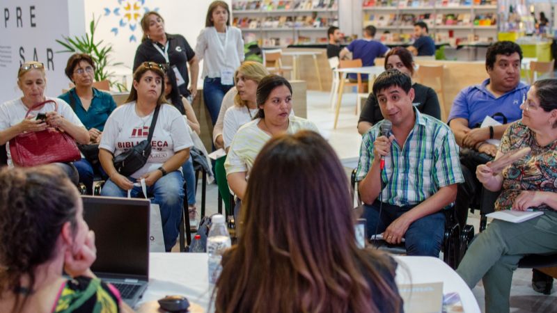 Encuentro de Bibliotecas Populares en la XV° Feria Provincial del Libro