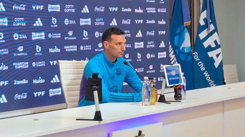 Scaloni hablará con Messi, para definir si juega