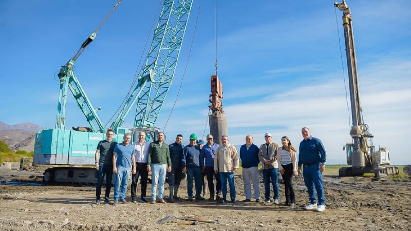 Avanzan los trabajos en obras claves para el desarrollo de Santa María 