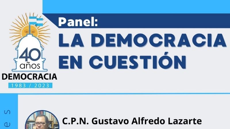 Panel "La Democracia en Cuestión"