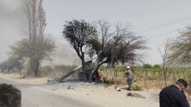 Hualfin sin servicio eléctrico por un accidente