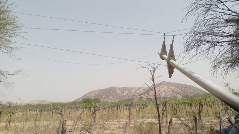 Hualfin sin servicio eléctrico por un accidente