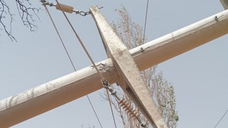 Hualfin sin servicio eléctrico por un accidente