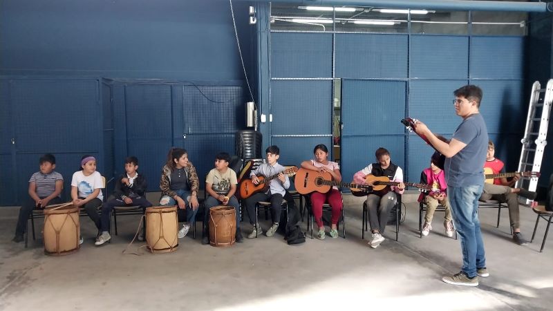 Numerosa delegación de la UNCA en el Ponchito 2023