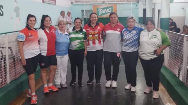 Momento histórico para las damas en las bochas