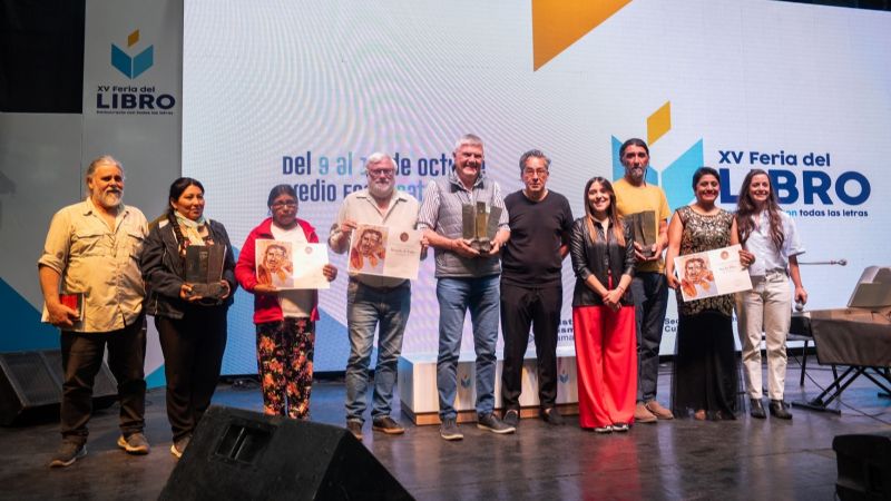 Entregaron los Premios Luis Franco en la Feria del Libro