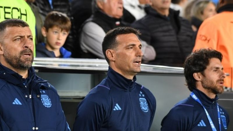 Para Scaloni, "el resultado quedó corto"