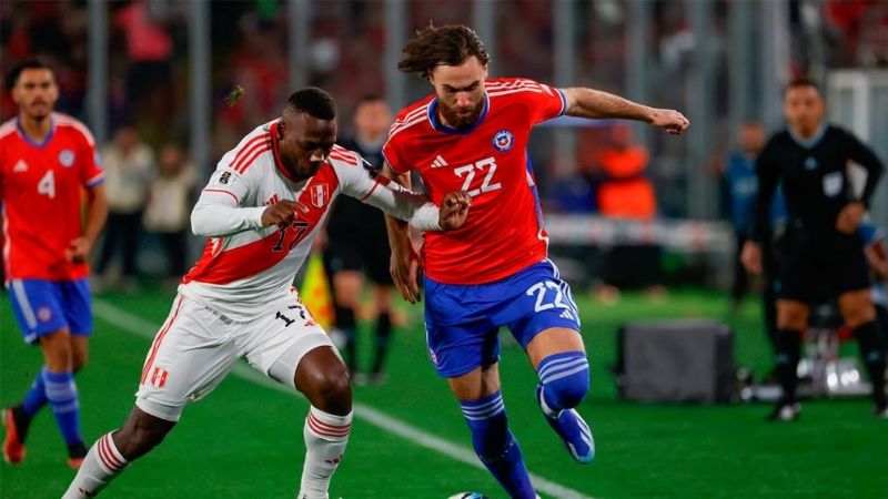 Chile logró su primera victoria ante Perú