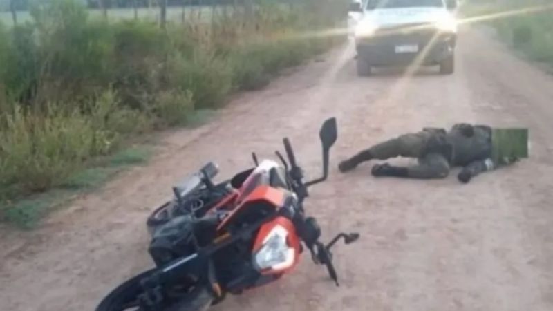Matan de un balazo a un gendarme al intentar robarle la moto