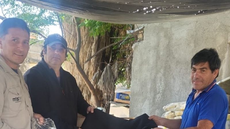 Donación a Merendero