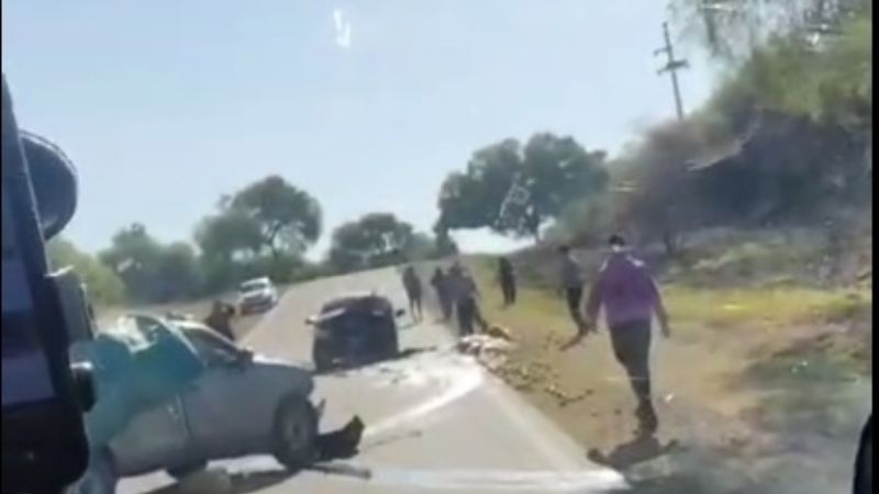 Accidente en Ruta Nacional N°64