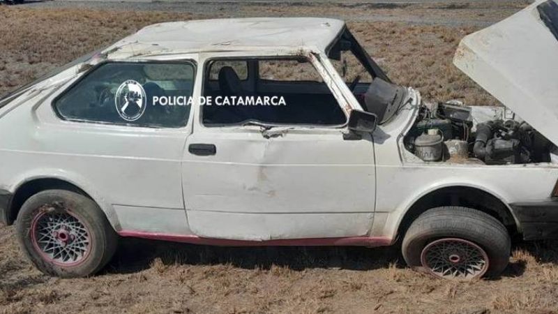 Volcó un 147 en Capayan