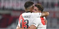 COMO ANTES en River, Enzo Fernández y Julián Álvarez, compartiendo grandes momento.