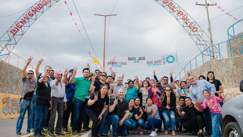 Raúl recorrió el departamento Belén donde se vaticina un triunfo peronista