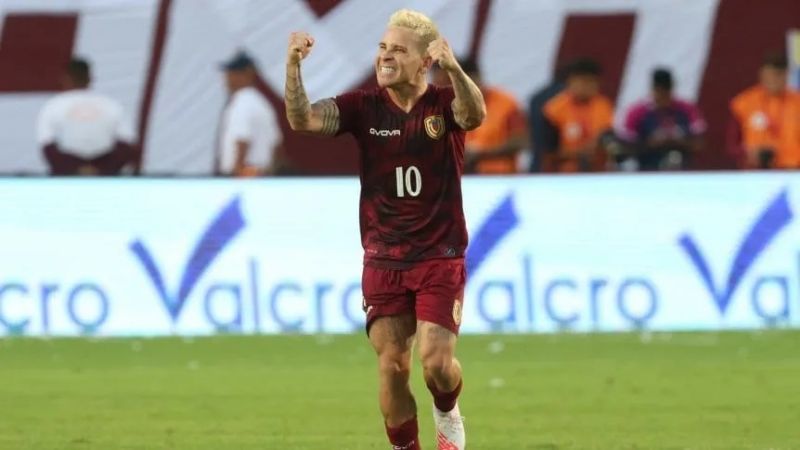 Goleada de Venezuela a Chile y victoria paraguaya sobre Bolivia