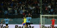 FESTEJO EUFÓRICO de Uruguay, que después de 22 años le volvió a ganar a Brasil.