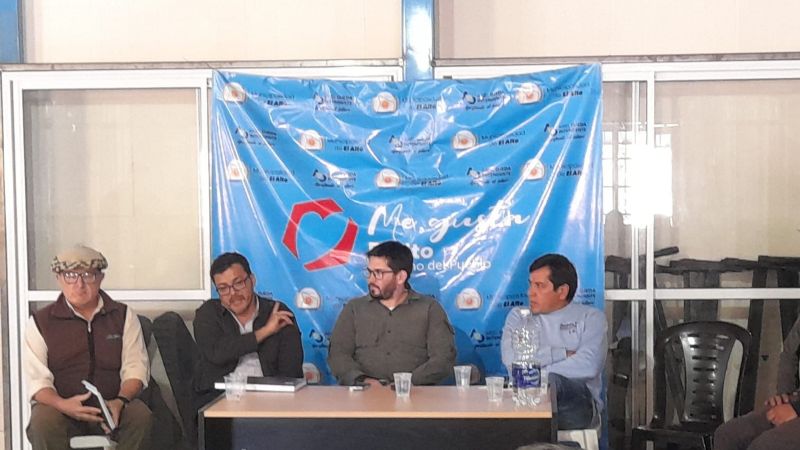 Medio Ambiente se reunió con productores de El Alto