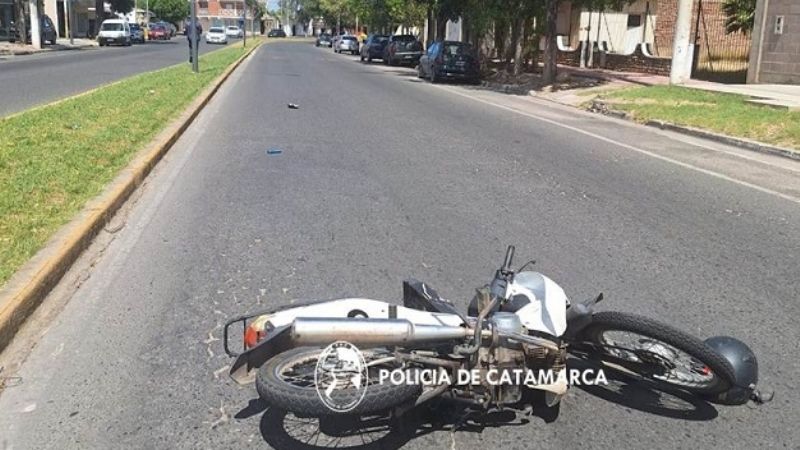 Choque en avenida Presidente Castillo