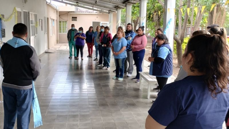 La Sede de Participación Vecinal de La Tablada recibió a la Virgen 