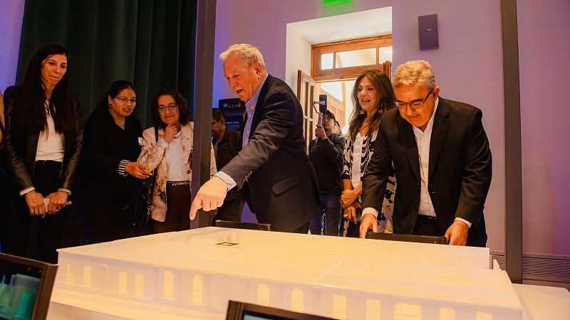 Finalizó la primera etapa de restauración de la histórica Casa de Gobierno