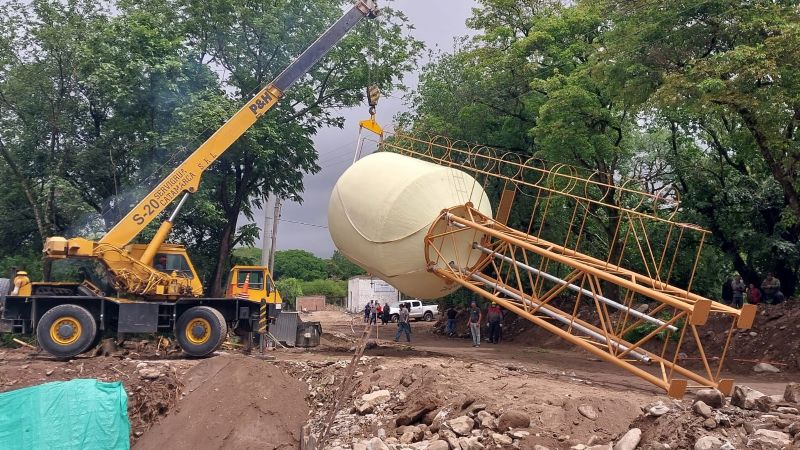 Avanza la recuperación de la Planta Potabilizadora en Alijilán