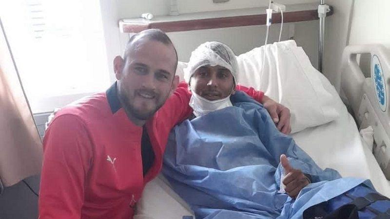 Braian Pereyra se recupera tras la operación