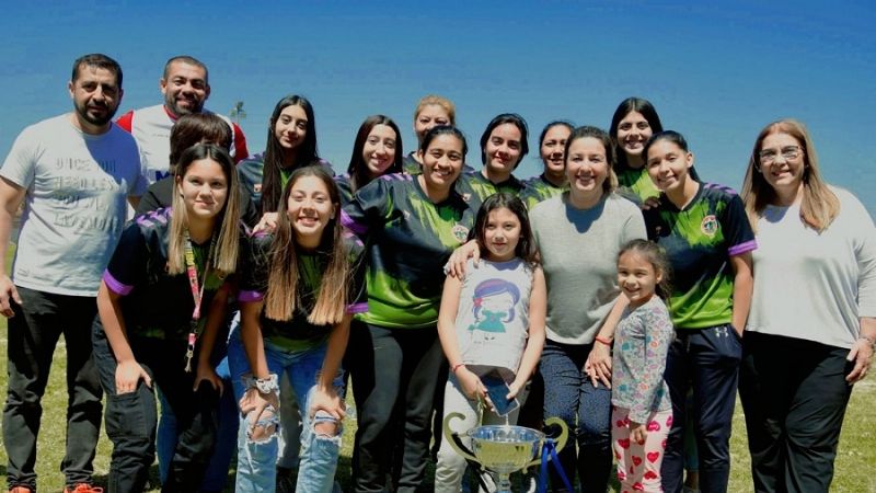 Los Sureños, el gran campeón del Femenino chacarero