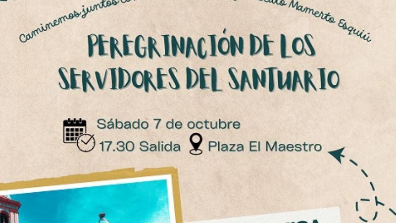 Servidores del Santuario de la Virgen del Valle peregrinarán a la Gruta