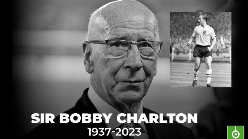 Murió Bobby Charlton, leyenda del fútbol inglés