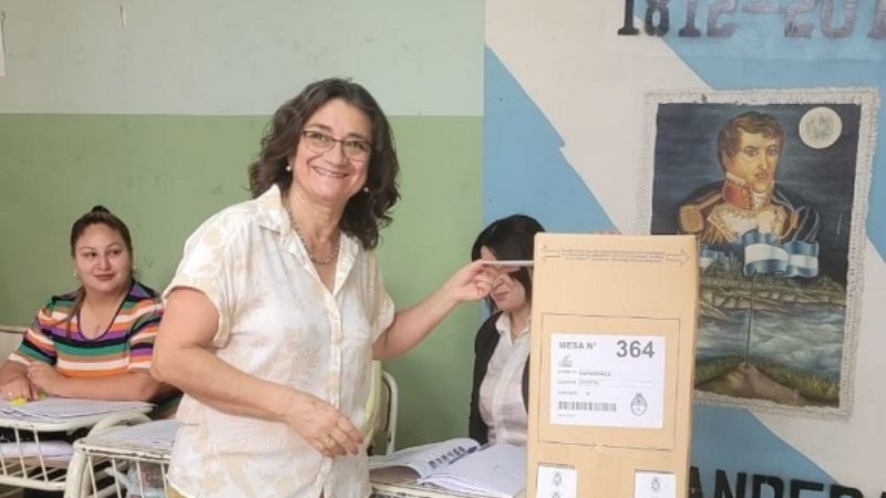 Corpacci: "Creo que mucha gente que no votó en las PASO, va a venir ahora"