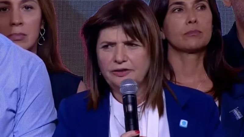 Bullrich reconoció la derrota, pero no felicitó a Massa ni a Milei
