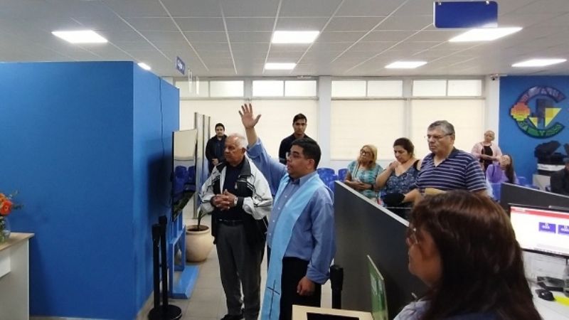 La Virgen del Valle continúa su  recorrido por distintas instituciones