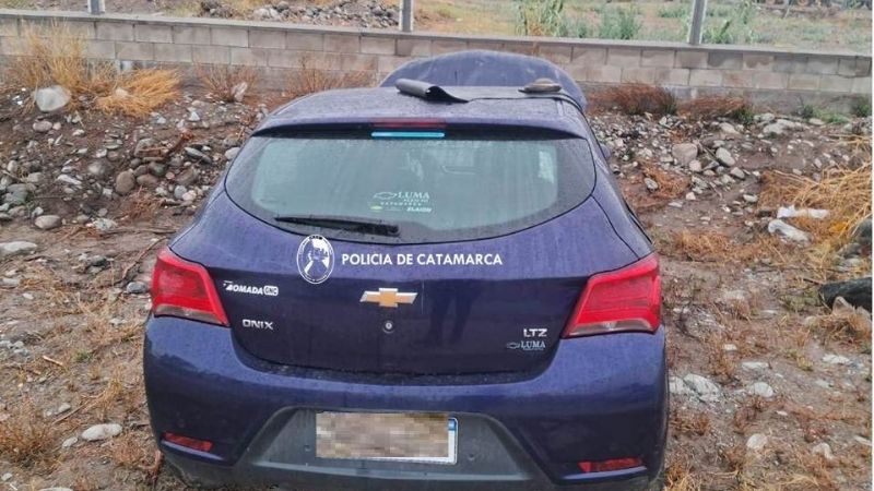 Espectacular vuelco de un remis en el Sur de la Capital